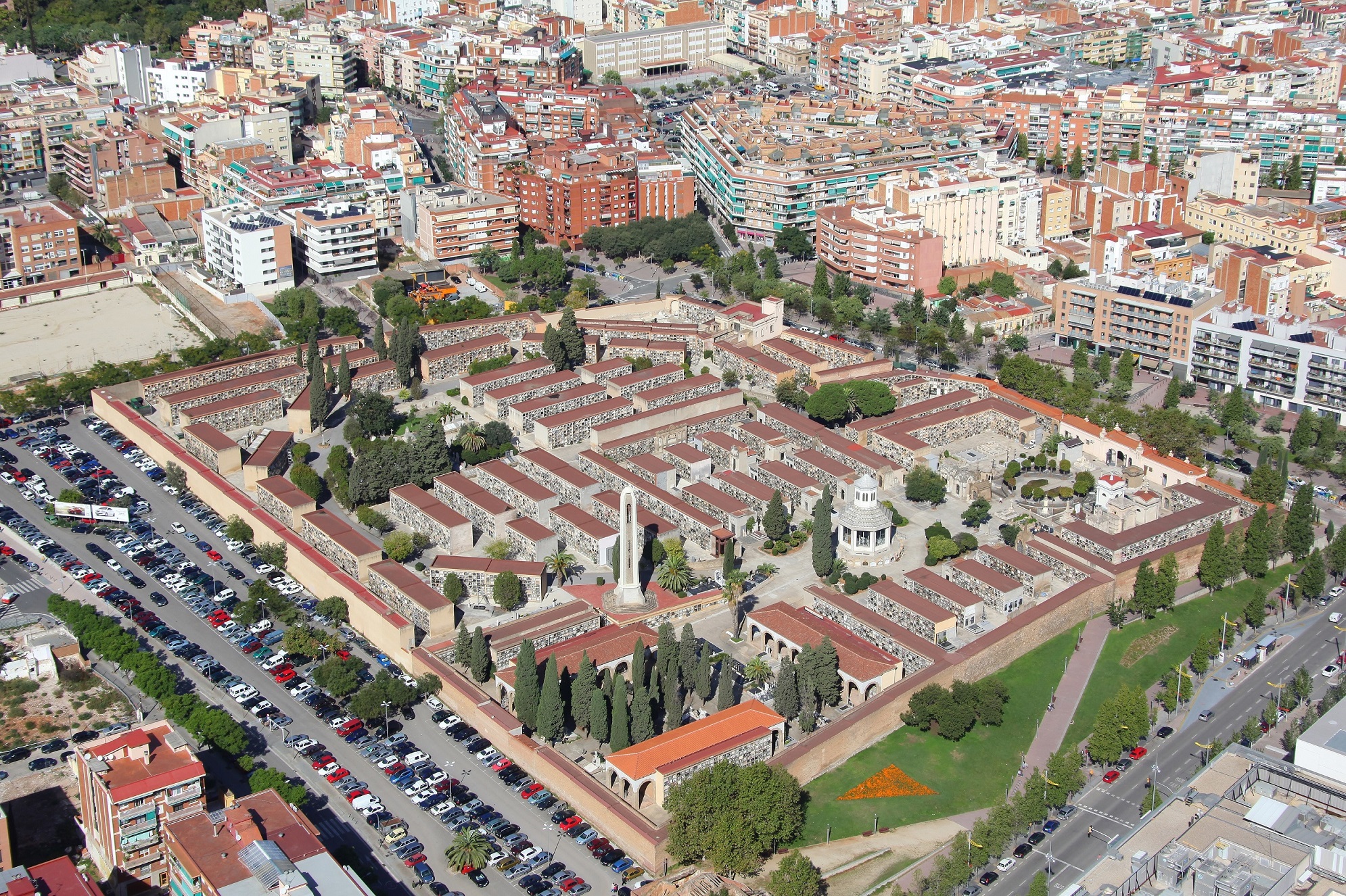 Cementiri de Sant Andreu aèria