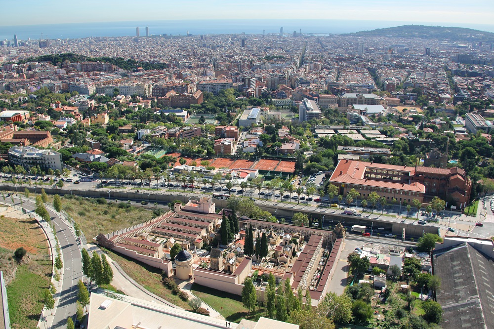 Cementiri Sant Gervasi aèria