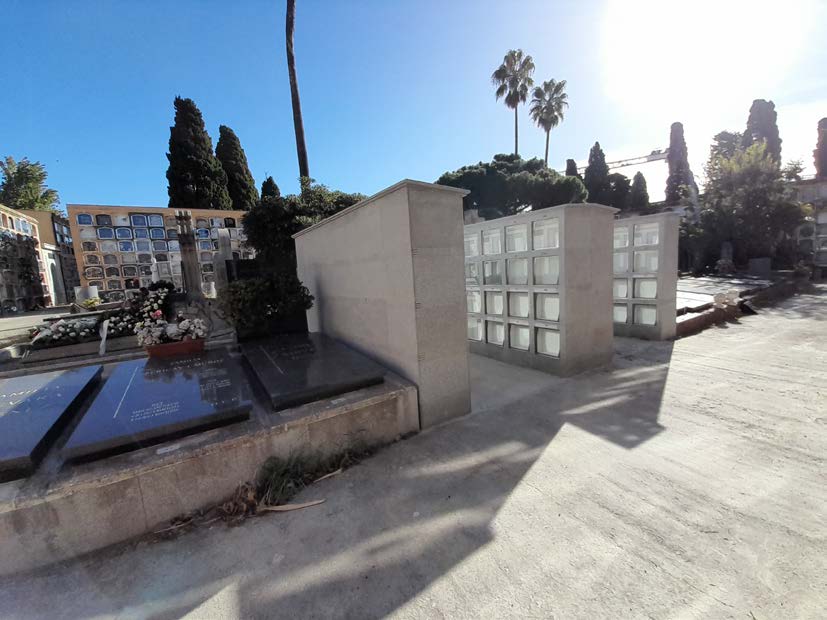 Columbarios cinerarios “modelo Barcelona” - Departamento 3er