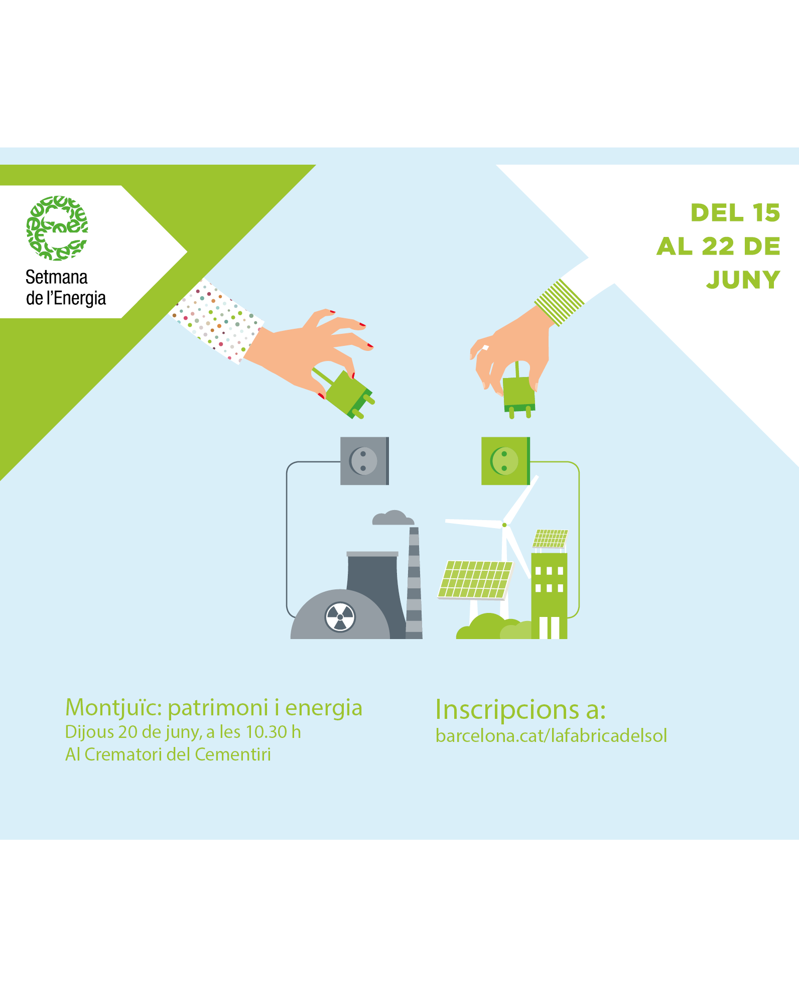 Cementiris de Barcelona amb la Setmana de l’energia