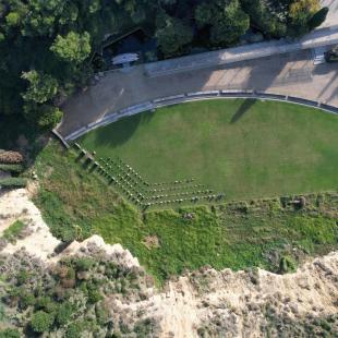 Vista aèria - Fossar de la Pedrera