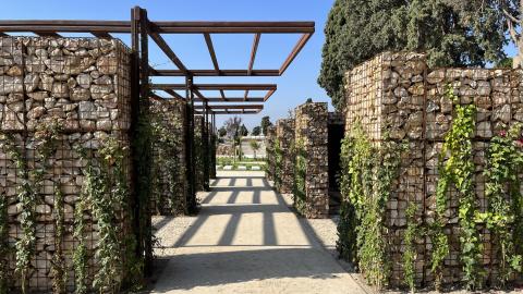 Fotografia nou espai per a cendres "MIRADOR DEL MAR" a Montjuic