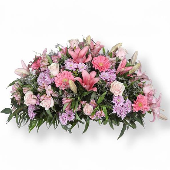 Centre de flor variada rosat