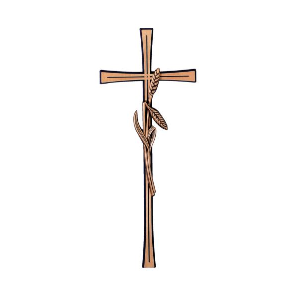 Cruz bronce espiga