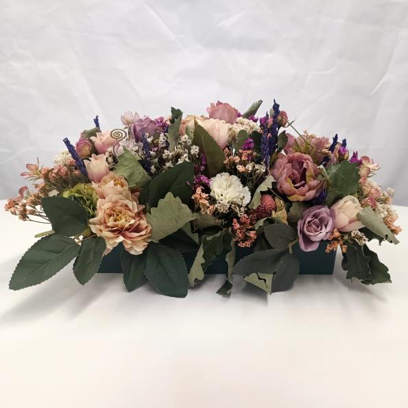 Safata flor artificial