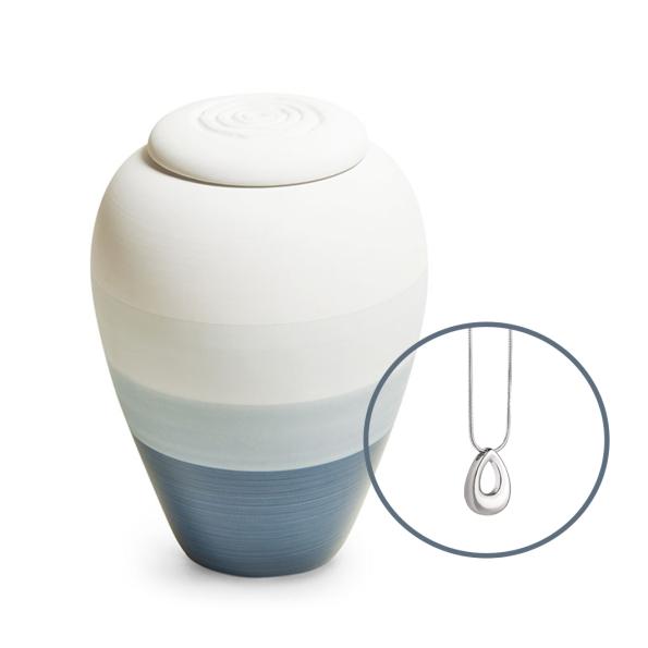 Pack 1: Urna Nivell 3 Chroma Bio + Reliquiari joia Penjoll Llàgrima Inox